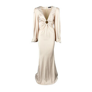 ACTUALEE Polyester Dress - Beige